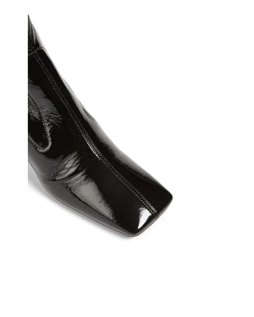 Prada Black Тechnical Patent Leather Ankle Boots