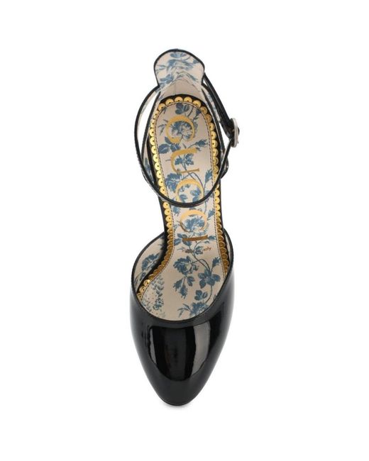 Gucci Black Patent Leather Pump