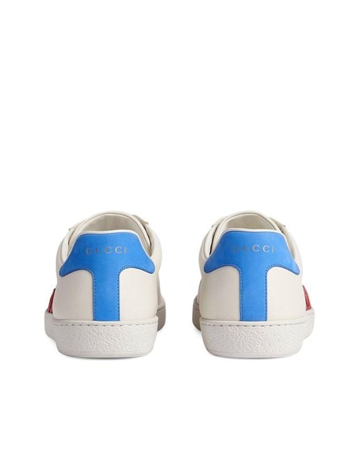 Gucci ace leather store sneaker mens