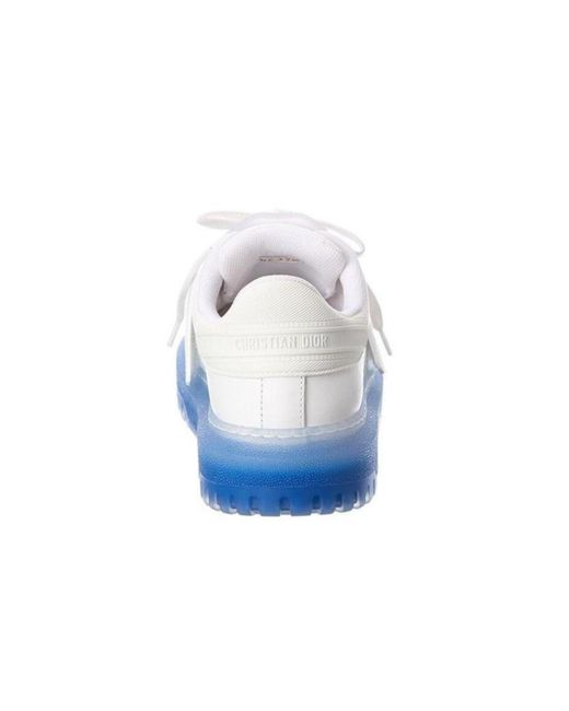 Dior Blue Id Leather Sneaker