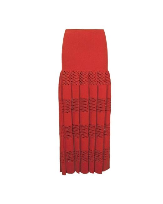 Sonia Rykiel Textured Stripe Skirt