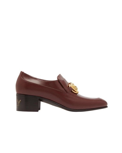 Gucci Brown Ebal Horsebit Leather Loafers