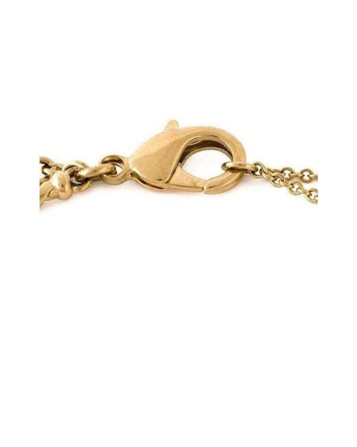 Vivienne Westwood Metallic Plated Lusaka Necklace Regular