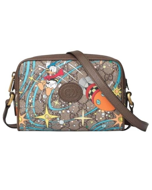 Gucci Multicolor Disney X Donald Duck Mini Shoulder Bag