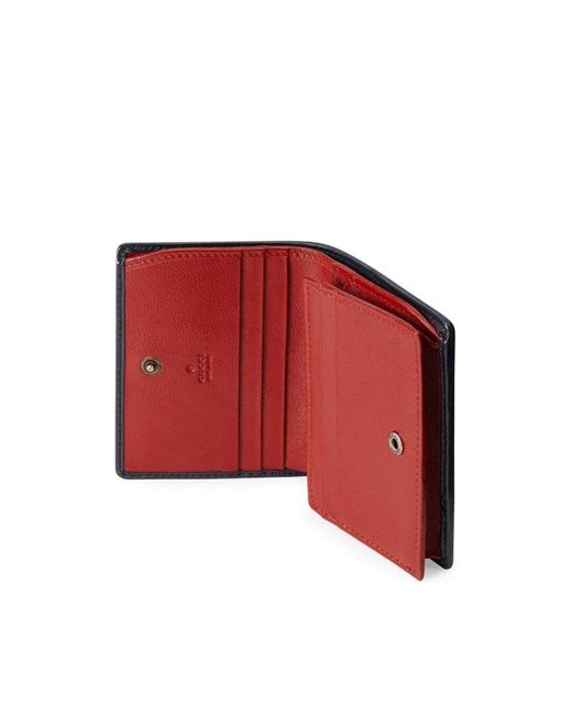 Gucci Blue Gg Marmont Multicolor Wallet
