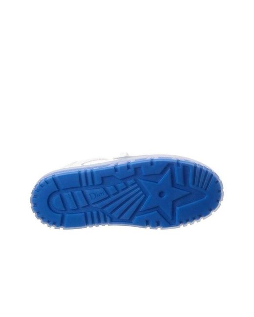 Dior Blue Id Leather Sneaker