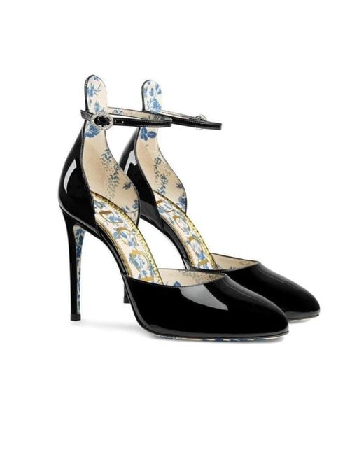 Gucci Black Patent Leather Pump