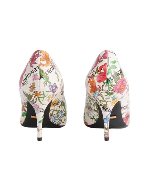 Gucci Metallic The Hacker Project Knife Leather Pump
