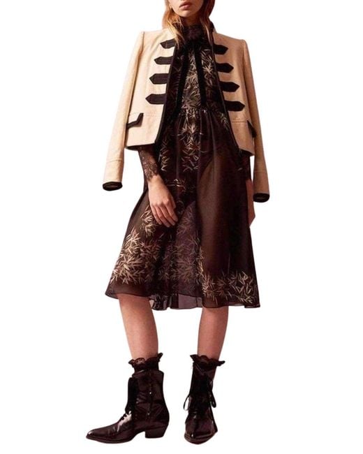 Philosophy Di Lorenzo Serafini White Natural Gabardine Military Jacket