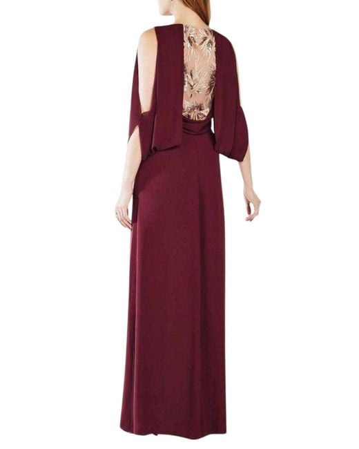 BCBGMAXAZRIA Cornelia Embroidered Sequin Gown