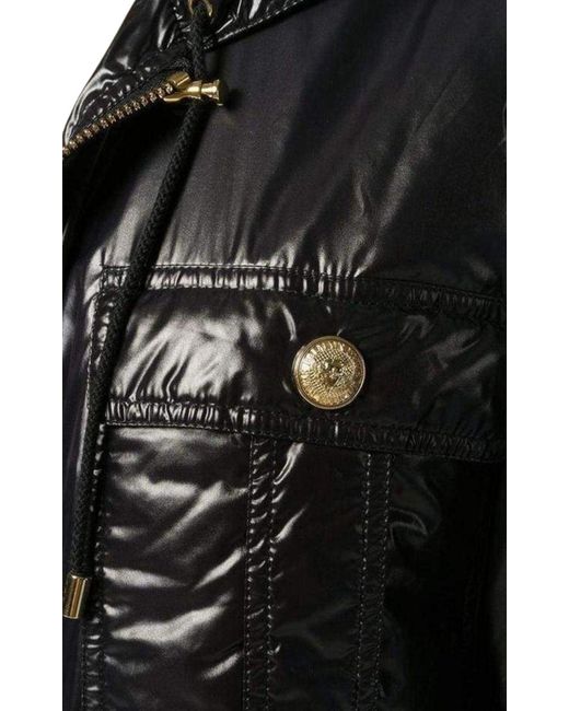 Balmain Black Multi-pocket Parka Jacket Fr 40 (us 10)