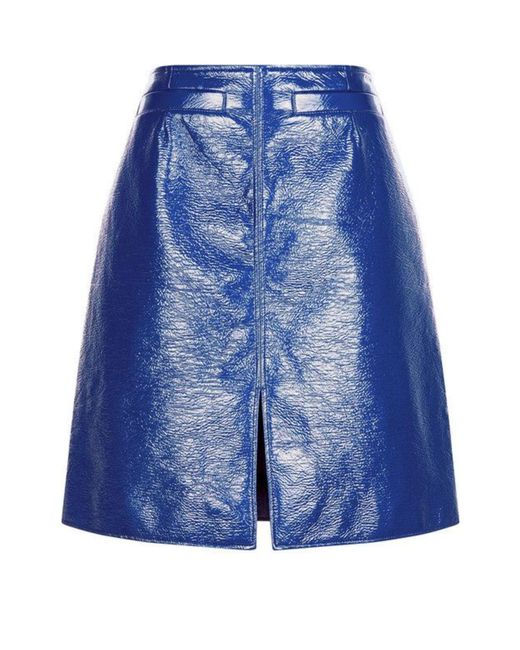 Vinyl clearance skirt blue