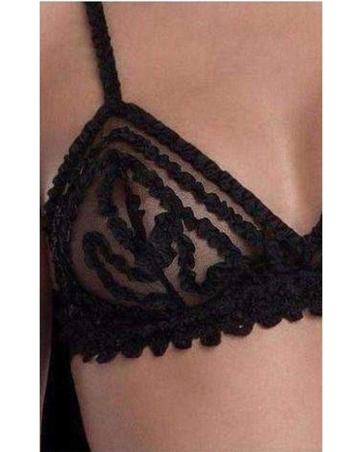 Jean Paul Gaultier La Perla By Black Rubans Bra