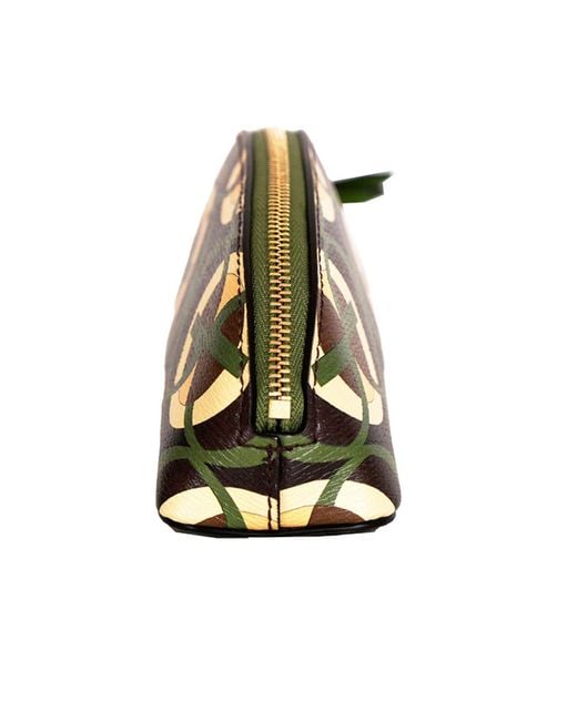 Gucci Black Calfskin GG Cascade Demetra Makeup Bag