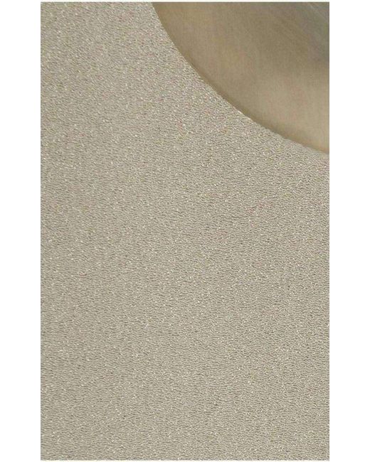 Rick Owens Natural Dagger Mantlette Silk-crepe Jacket