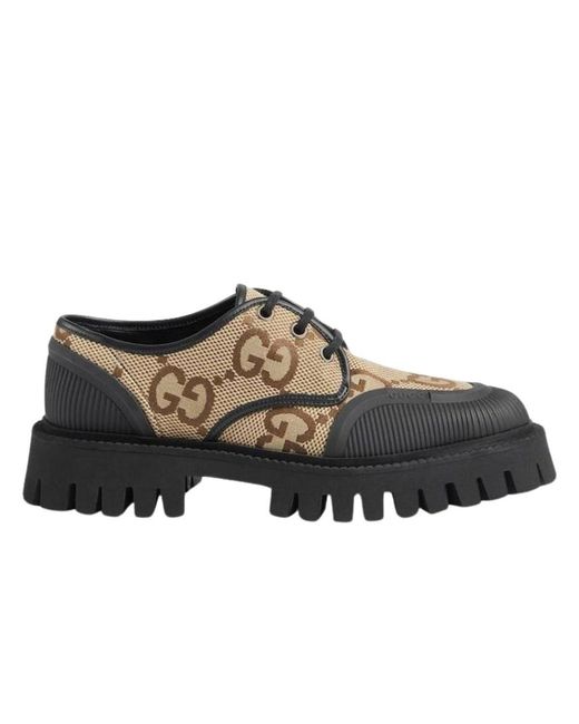 Gucci Maxi GG Slip-on Loafers in Brown | Lyst display picture 3
