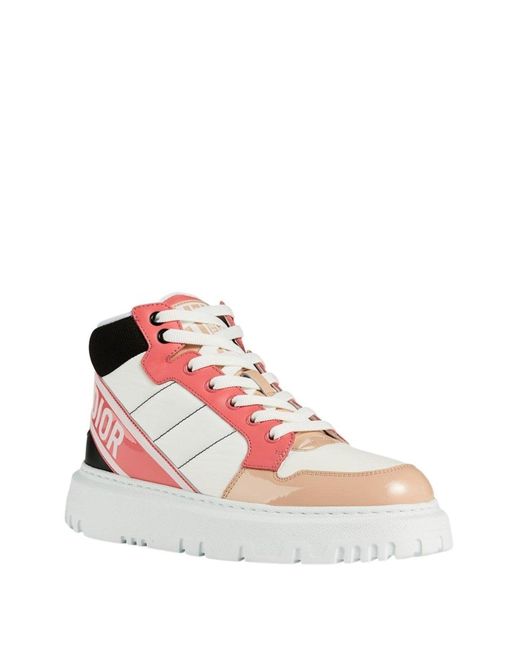 Dior Multicolor D-player Leather Sneakers