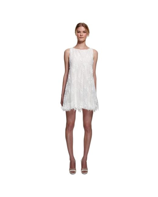 Lyst Nina Ricci Runway Bridal White Lace Dress In Nina Ricci Runway Bridal White Lace Dress Lyst