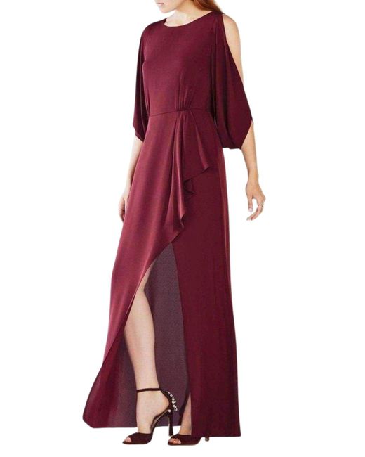 BCBGMAXAZRIA Cornelia Embroidered Sequin Gown