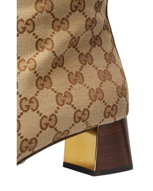 Gucci Brown Ellis Supreme Boots