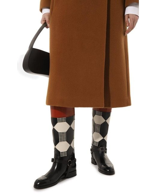 Gucci Brown Zelda Horsebit Harness Boot