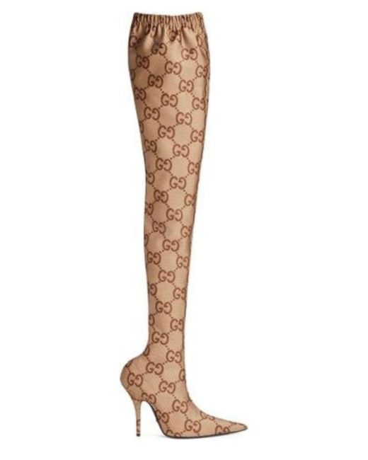 Gucci Natural X Balenciaga The Hacker Project Knife Boots