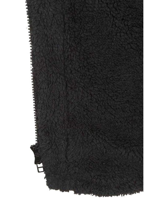 BCBGMAXAZRIA Black Genova Quilted Distressed Coat
