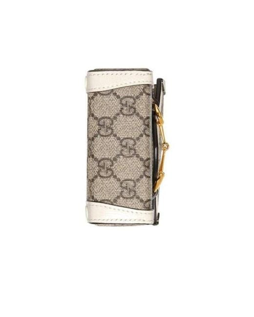 Gucci White Horsebit 1955 Mini Bag