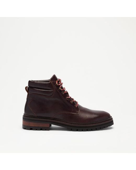 Russell & Bromley Brown Fulwood Padded Ankle Boot for men