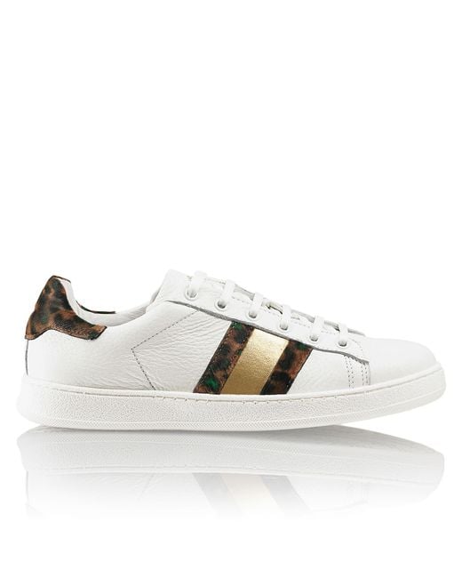 Russell Bromley Wildside Lace up Sneaker in White Lyst UK