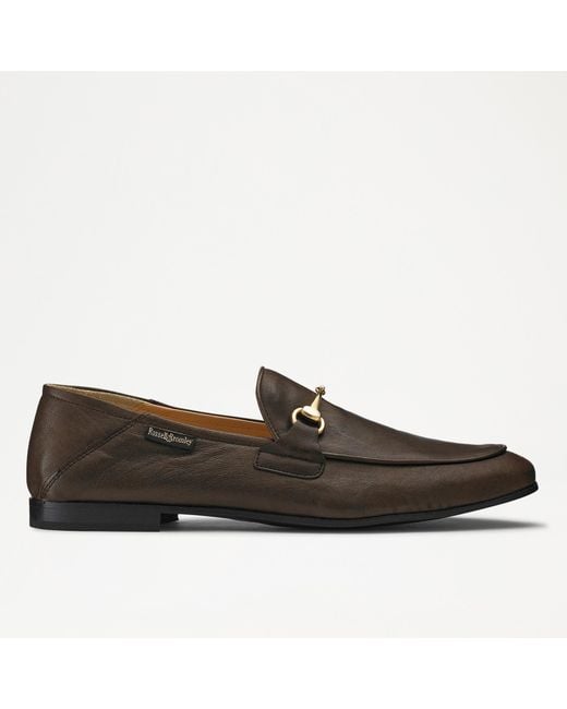 Russell & Bromley Brown Loafer M Snaffle Loafer for men