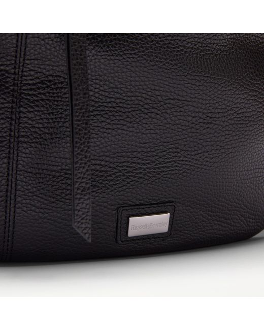 Russell & Bromley Black Streamline Oversized Crossbody Bag