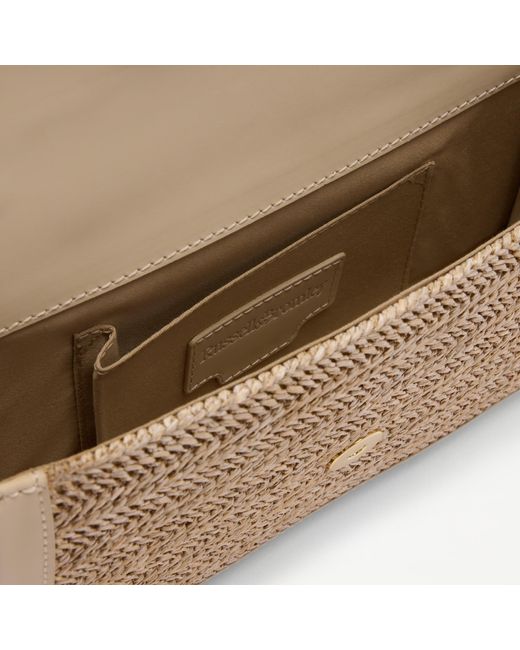 Russell & Bromley Natural Disley Envelope Clutch