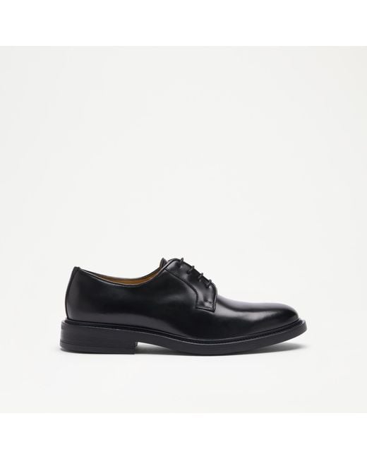 Russell & Bromley Black Benvolio Chunky Derby for men