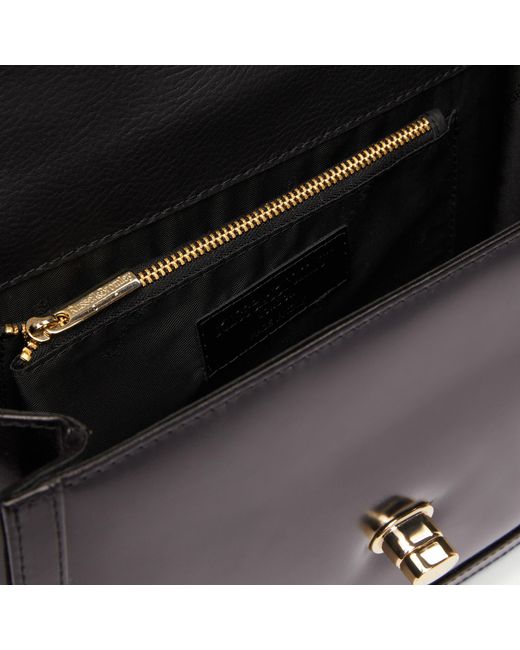 Russell & Bromley Southbank Women's Black Leather Structured Cross Body Bag