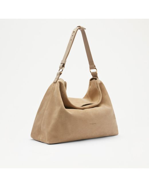 Russell & Bromley Natural Relax Women's Neutral Slouch Shoulder Bag