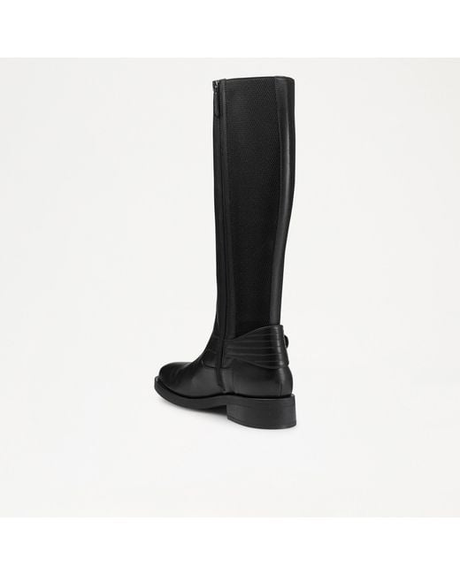 Russell & Bromley Thunder Hi Women's Black Knee High Riding Boot