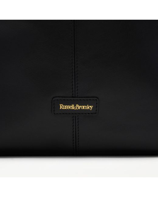 Russell & Bromley Black Barnes Slouchy Shoulder Bag