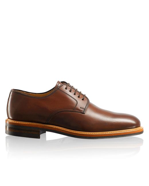 Russell & Bromley Brown Oporto Derby Lace-up for men