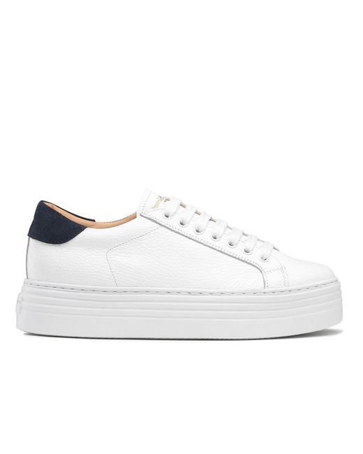 russell and bromley white trainer