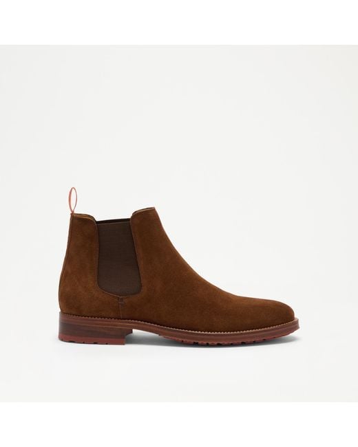 Russell & Bromley Brown Portland Chelsea Boot for men