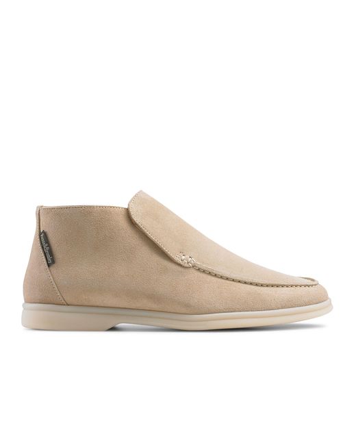 Russell & Bromley Natural Suede All Day Laceless Chukka Boots