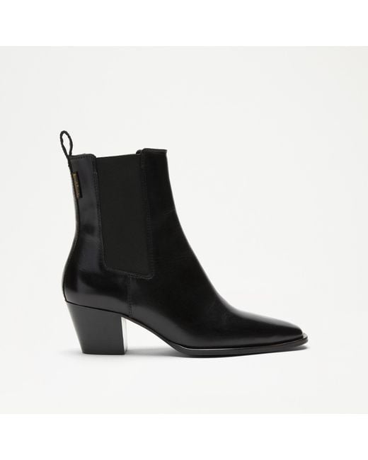 Russell Bromley Calle Western Chelsea Boot in Black Lyst UK