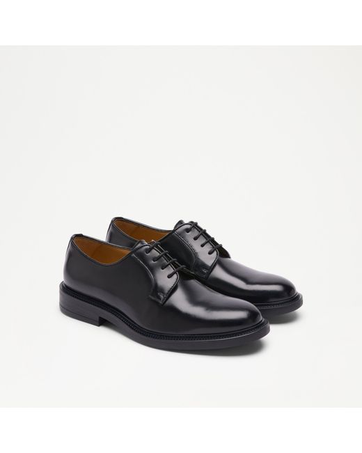 Russell & Bromley Black Benvolio Chunky Derby for men