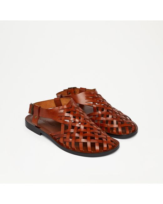 Russell & Bromley Brown Reynolds Cage Sandal for men