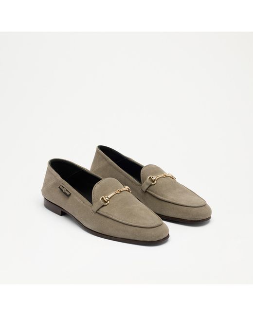 Russell & Bromley Green Loafer Snaffle Loafer