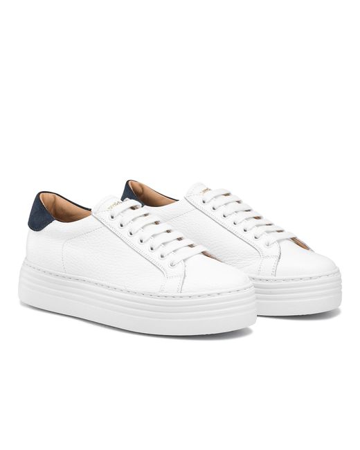 russell and bromley white trainer