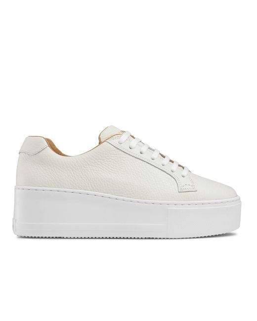 Russell & Bromley White Park Life Lace-up Flatform