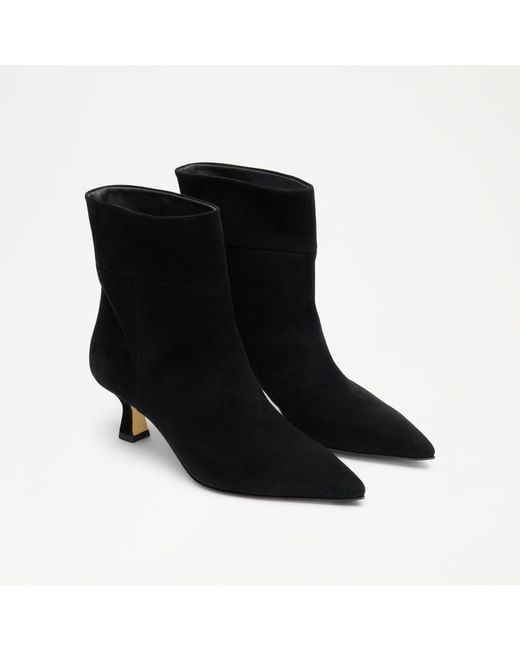 Russell Bromley Eve Sock Boot in Black Lyst UK