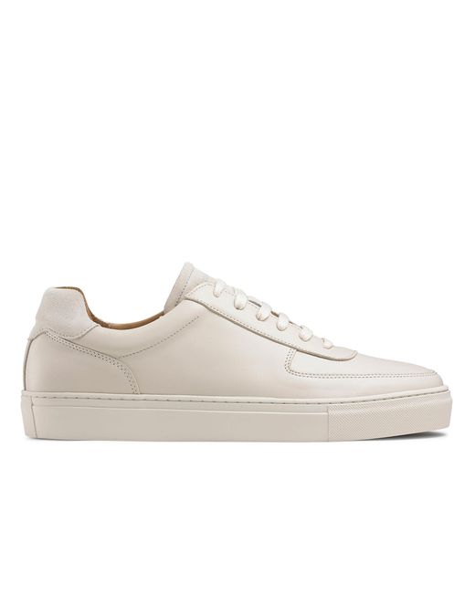 Russell & Bromley White Outfield Lace Up Sneaker for men